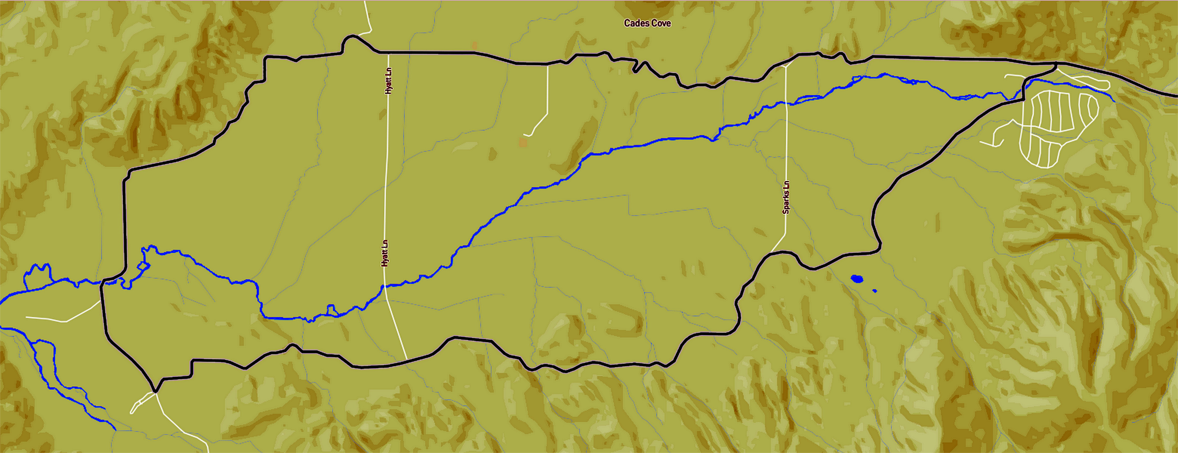 Cades Cove Mapes